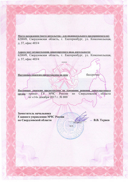 Лицензия №2